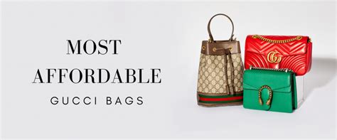 gucci bag price|most affordable gucci bag.